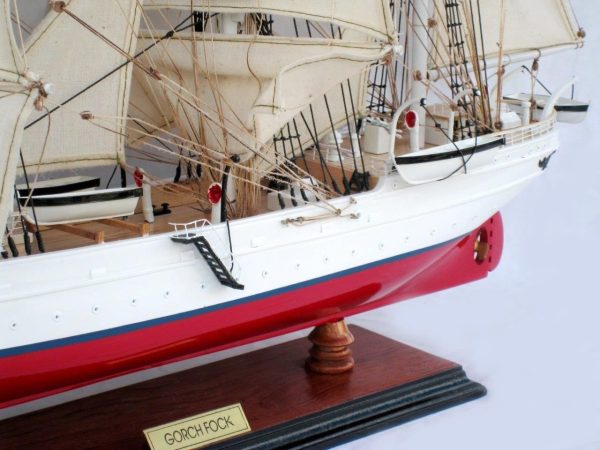 Gorch Fock I Wooden Model Ship - GN - Image 6