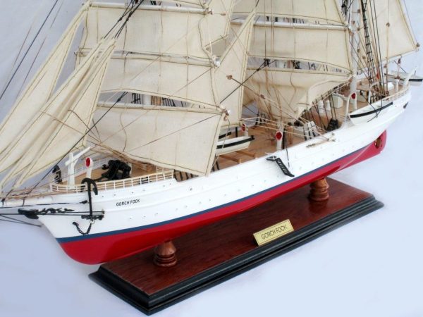 Gorch Fock I Wooden Model Ship - GN - Image 7