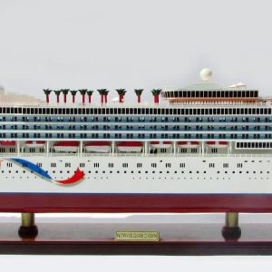 Norwegian Dawn with Dolphin Artwork - GN
