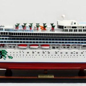 Norwegian Jade Wooden Model Ship - GN