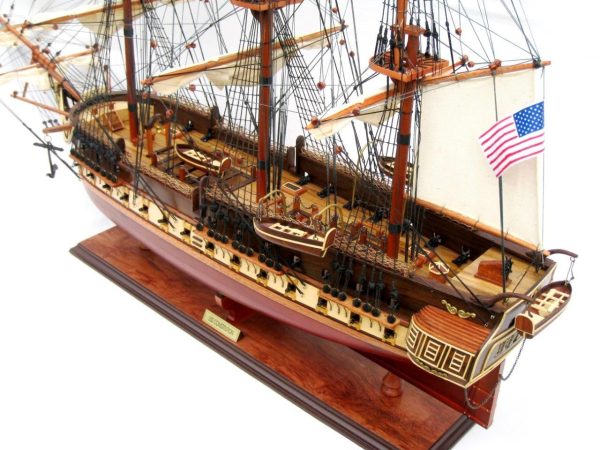 USS Constitution Wooden Model Ship - GN - Image 7