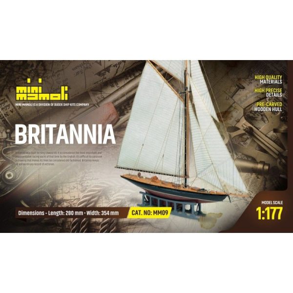 Britannia Boat Kit - Mini Mamoli (MM09) - Image 3