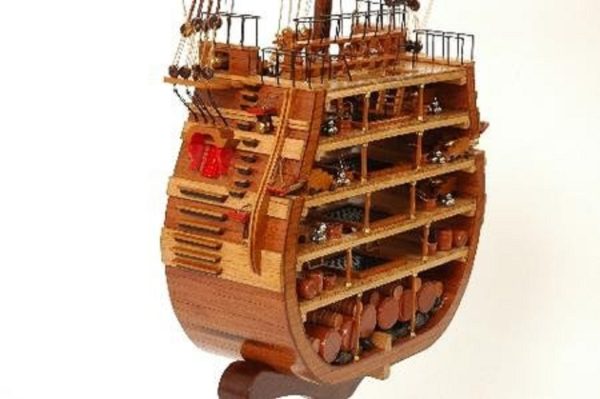 HMS Victory Cross Section Model Ship  (Premier Range) - PSM - Image 8