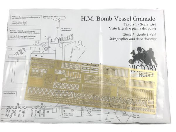 Granado Model Ship Kit (Victory Models 1300/02) - Image 6
