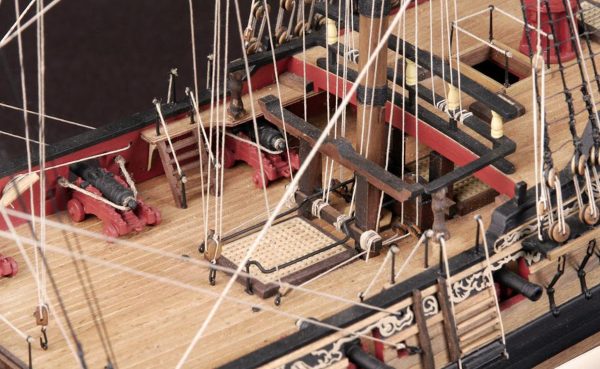 HMS Fly Model Ship Kit (Victory Models 1300-03) - Image 6