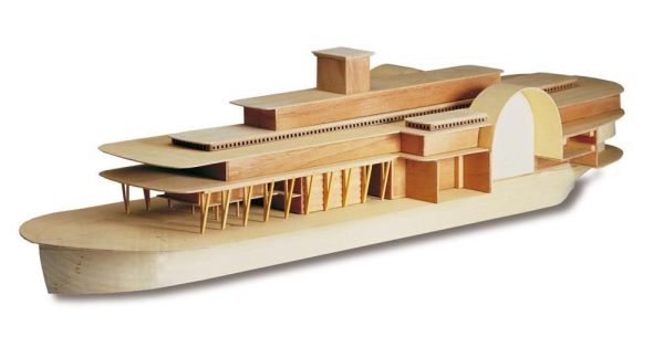 Robert E Lee Model Boat Kit Amati (1439) - Image 3