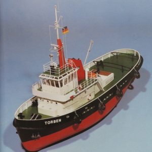 Torben Tug Model Boat Kit Including fittings - Aeronaut (AN3031/03)