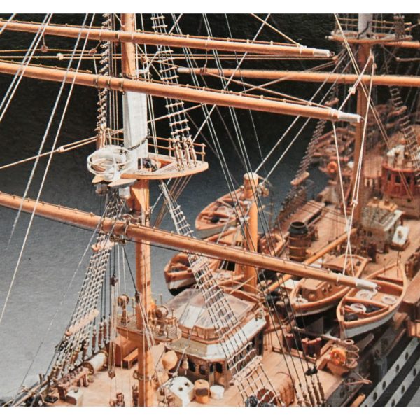 Amerigo Vespucci 1:84 Scale Boat Kit - Panart (741) - Image 7