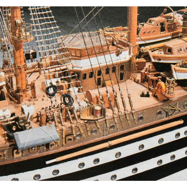 Amerigo Vespucci 1:84 Scale Boat Kit - Panart (741) - Image 8