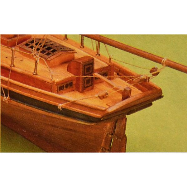 Achilles 1812 Pilot Cutter Ship Model Kit - Sergal (794) - Image 8