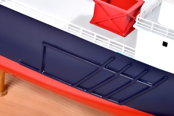 Silver River Model Cargo Ship - Image 8