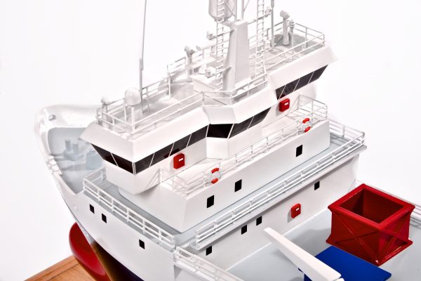 Silver River Model Cargo Ship - Image 22