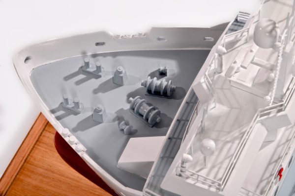Silver River Model Cargo Ship - Image 24