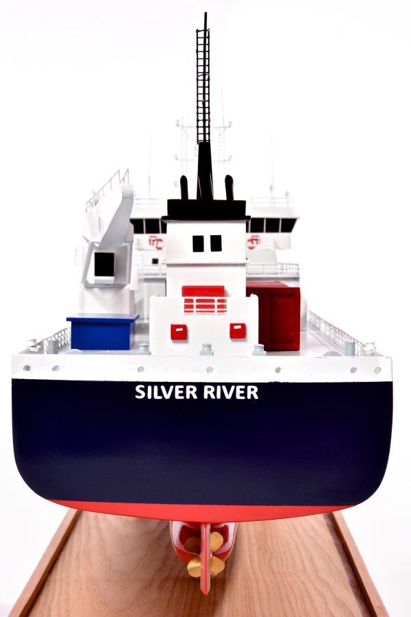 Silver River Model Cargo Ship - Image 29