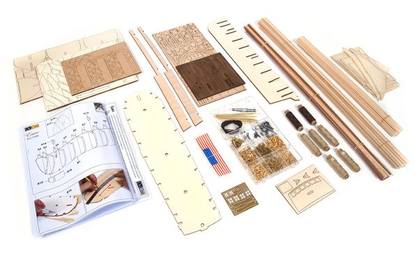 Essex Model Ship Kit (with Sails) - Occre (12006) - Image 21
