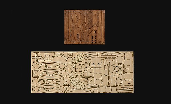 Essex Model Ship Kit (with Sails) - Occre (12006) - Image 20