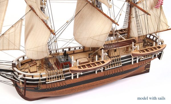 Essex Model Ship Kit (with Sails) - Occre (12006) - Image 16