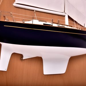 Half Model of Rustler 37