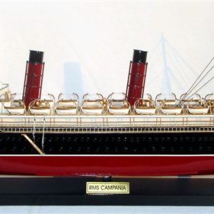 RMS Campania Wooden Model Ship - GN