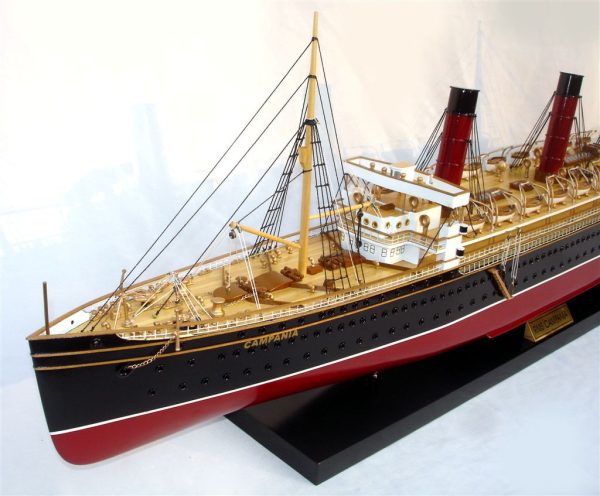 RMS Campania Wooden Model Ship - GN - Image 5