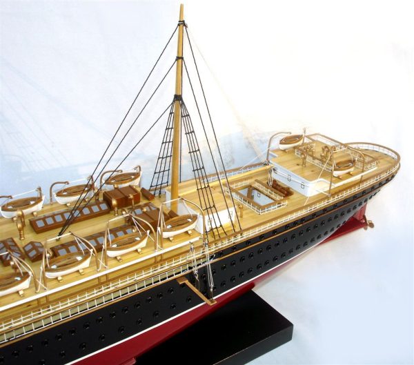 RMS Campania Wooden Model Ship - GN - Image 7