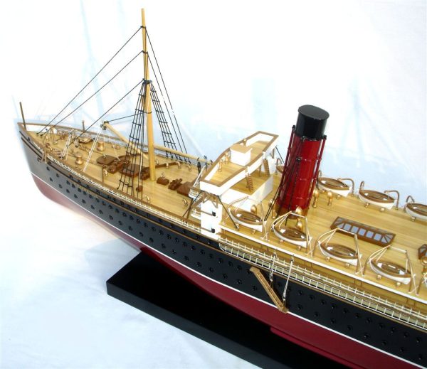 RMS Campania Wooden Model Ship - GN - Image 9