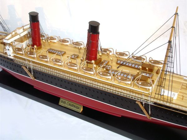 RMS Campania Wooden Model Ship - GN - Image 10