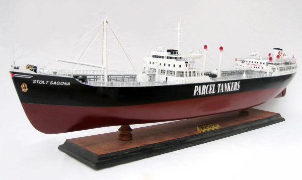 Stolt Sagona Wooden Model Ship - GN - Image 13