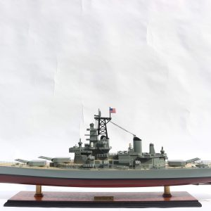 USS New Jersey Wooden Model Ship - GN