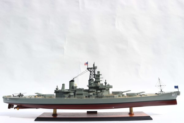 USS New Jersey Wooden Model Ship - GN - Image 10