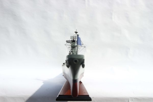 USS New Jersey Wooden Model Ship - GN - Image 18
