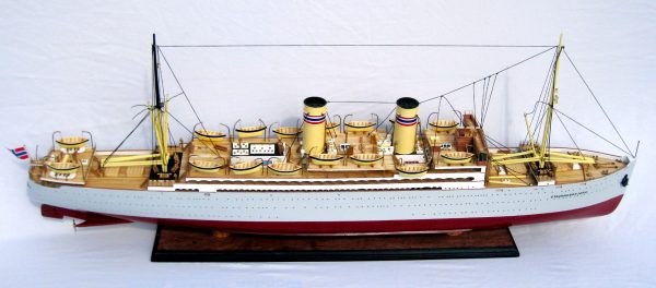 SS Stavangerfjord Wooden Model Ship - GN - Image 3