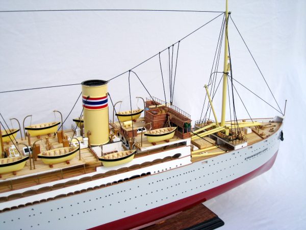 SS Stavangerfjord Wooden Model Ship - GN - Image 5