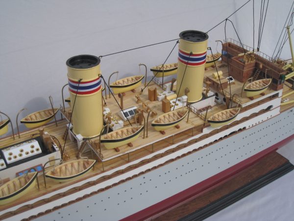 SS Stavangerfjord Wooden Model Ship - GN - Image 6
