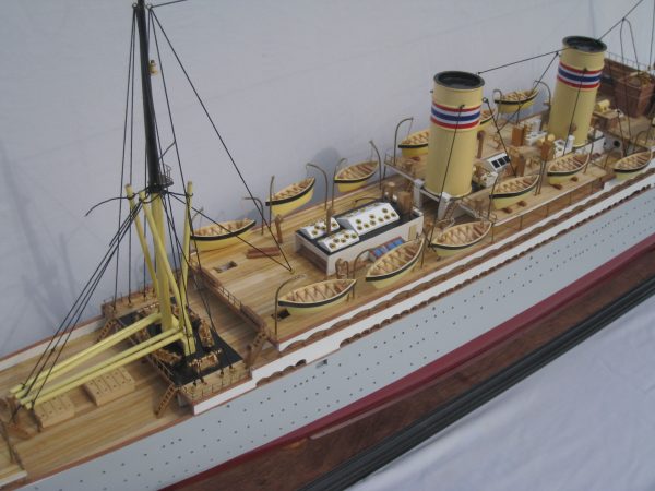 SS Stavangerfjord Wooden Model Ship - GN - Image 7