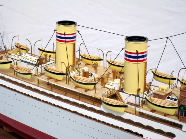 SS Stavangerfjord Wooden Model Ship - GN - Image 13