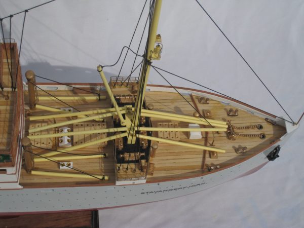 SS Stavangerfjord Wooden Model Ship - GN - Image 16