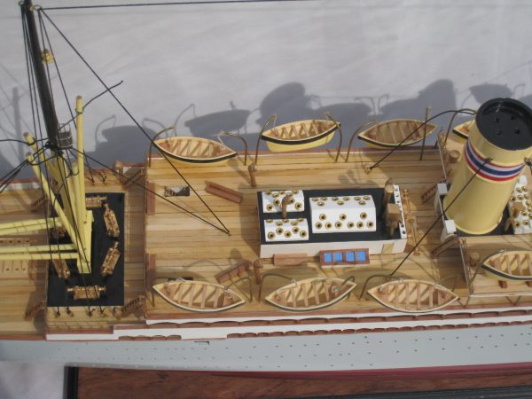 SS Stavangerfjord Wooden Model Ship - GN - Image 18