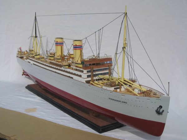 SS Stavangerfjord Wooden Model Ship - GN - Image 19