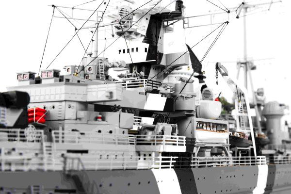 PRINZ EUGEN Model Boat Kit - Occre (16000) - Image 8