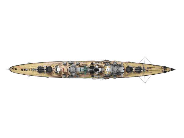 PRINZ EUGEN Model Boat Kit - Occre (16000) - Image 37