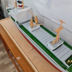 Komsomolets Uzbekistana Cargo Ship Model - PSM0029