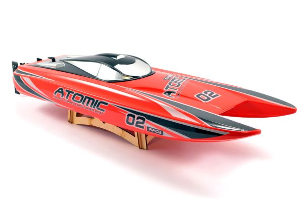 Racent Atomic 70CM Brushless Racing Boat ARTR Red - Volantex (V792-4R) - Image 5