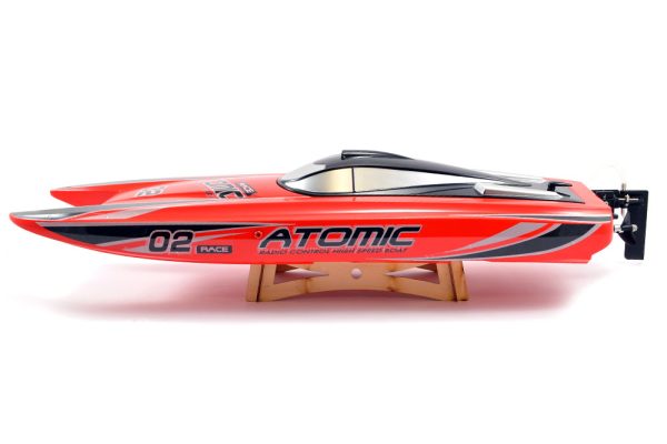 Racent Atomic 70CM Brushless Racing Boat ARTR Red - Volantex (V792-4R) - Image 3