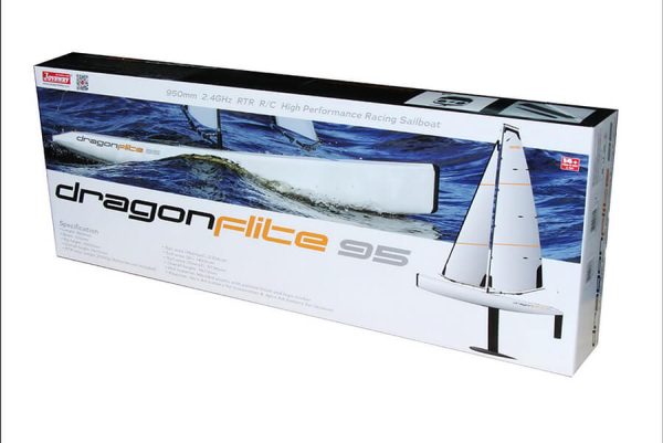 Focus V3 One Metre Sailboat RTR Red - Joysway (JY8812V3) - Image 8