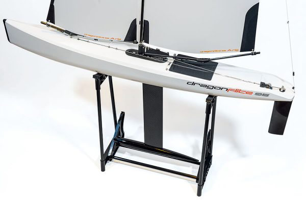 Focus V3 One Metre Sailboat RTR Red - Joysway (JY8812V3) - Image 11