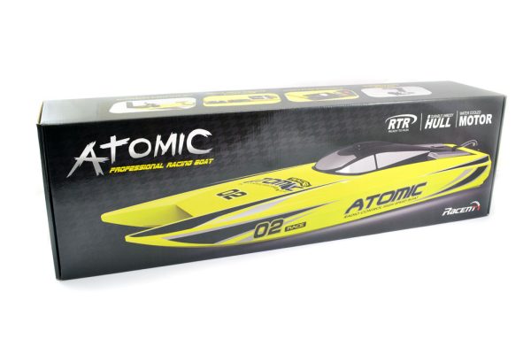 Racent Atomic 70CM Brushless Racing Boat ARTR Red - Volantex (V792-4R) - Image 6