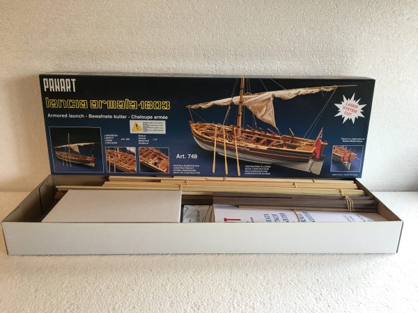 Armed Pinnace, British Navy 1800 Ship Model Kit - Panart (748) - Image 7