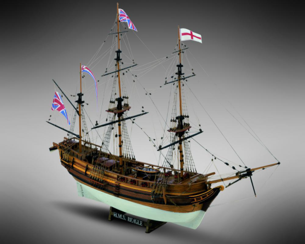 HMS Beagle Model Boat Kit - Mini Mamoli (MV020)